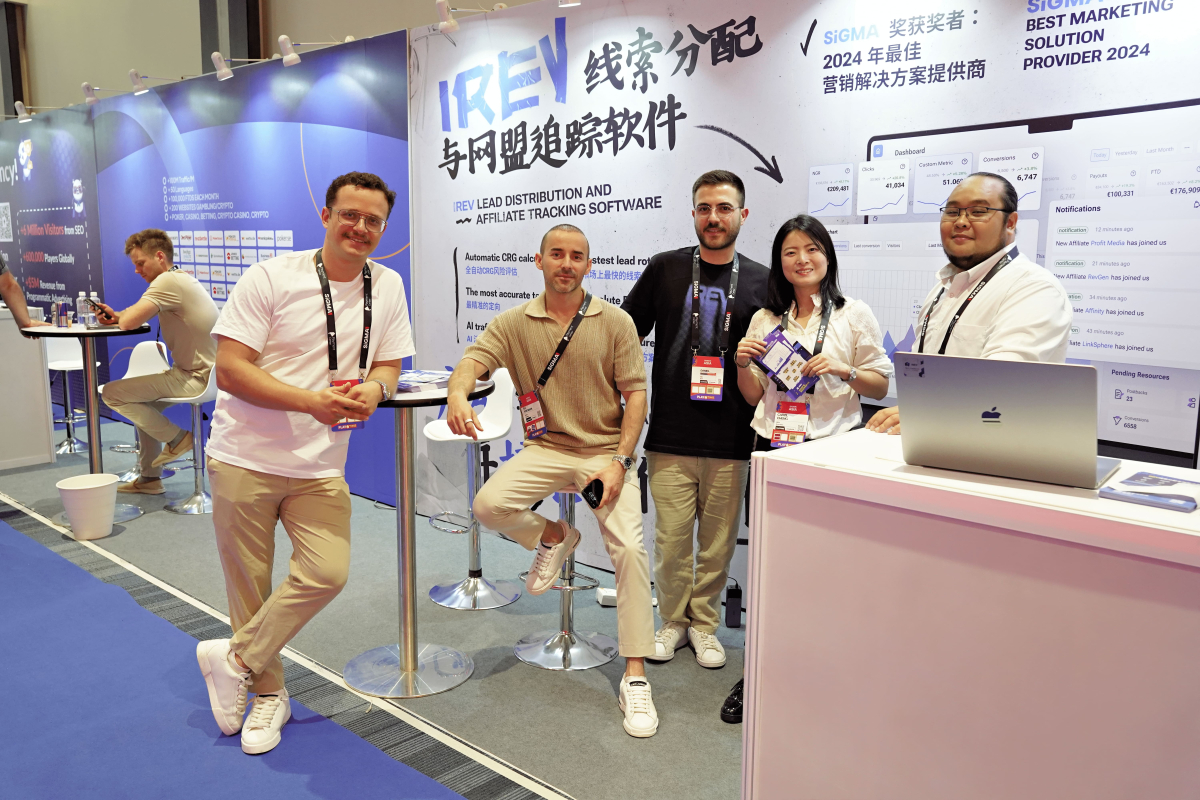 IREV team at SiGMA World Asia 2025