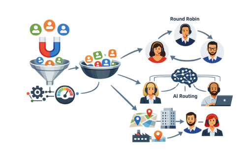 Round-Robin vs AI Routing