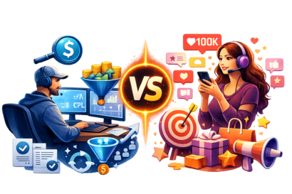 Affiliate vs Influencer Marketing for SaaS & iGaming: CAC, ROI and Attribution Compared